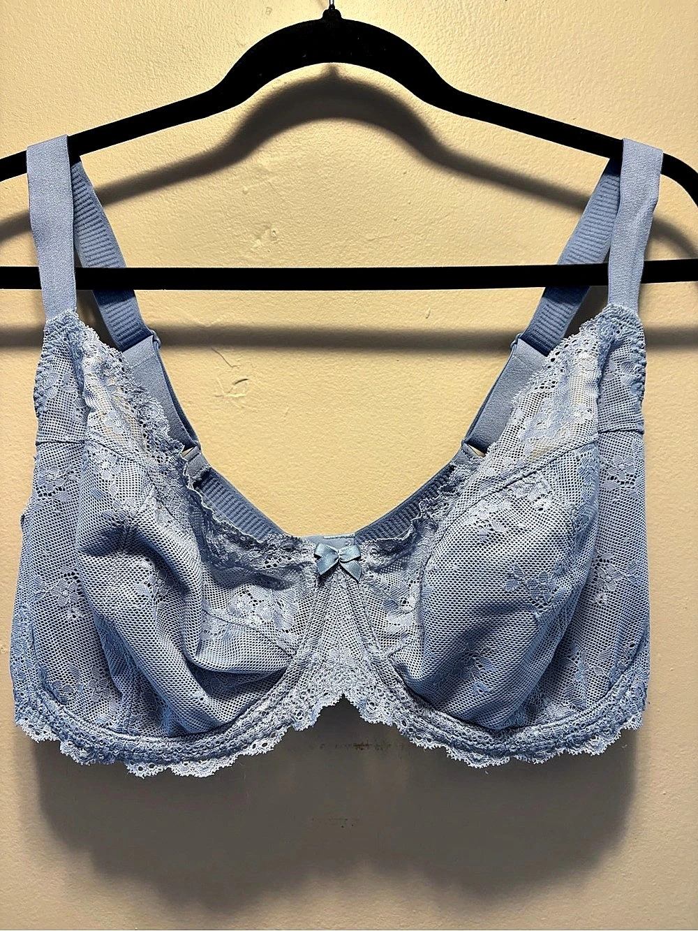 UNDERSTANCE Lace Bra in Blue Size 34I